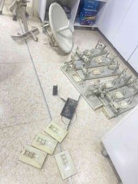 على بركة الله  سكاتر مستعمله + 30UBNTDish+912+4011شغال وشرط الفحص الاس...