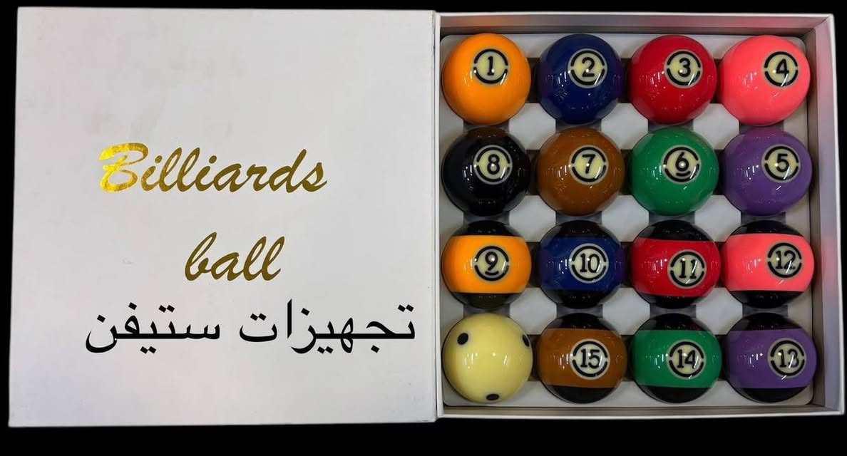 السلام عليكم يتوفر جميع مستلزمات البليارد وبأسعار تنافسيه من تجهيزات ستيفن
يوجد توصيل الى كافة محافظات العراق🚕
للاستفسار مراسلة الصفحه او الاتصال📞
*********** _ ***********_*********** علي
 يتوفر واتس اب📲
العنوان بغداد حافظ القاضي قرب دائرة الكهرباء 📍
تجهيزات ستيفن
