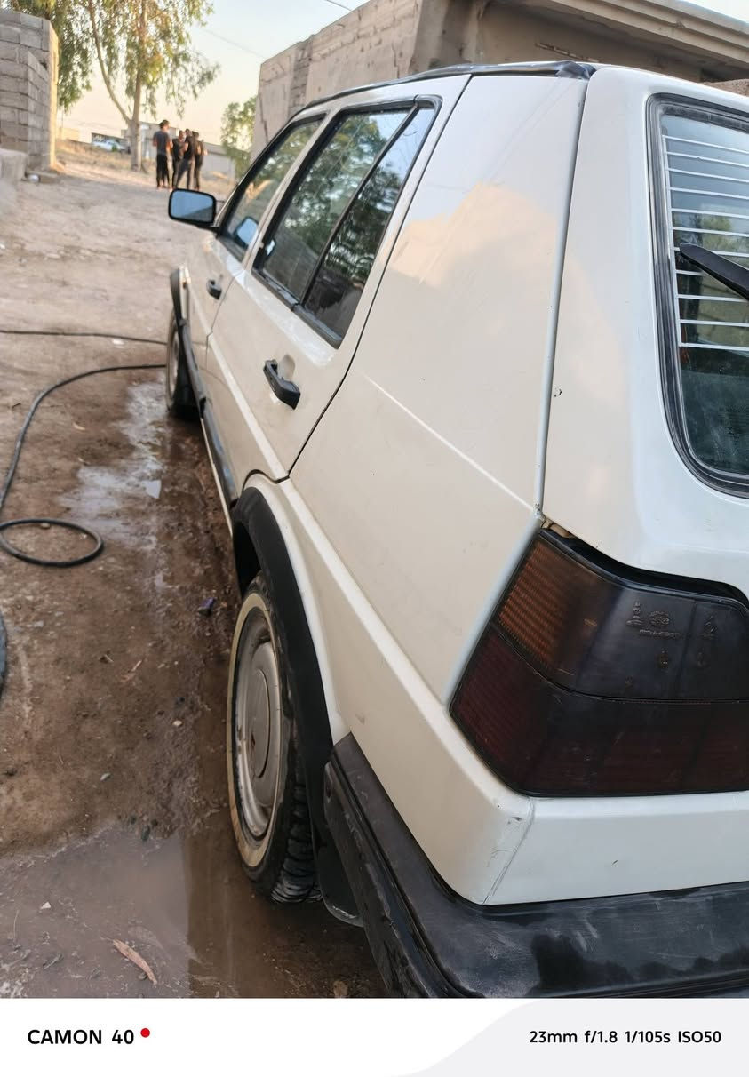 سلام عليكم
كولف عضم، موديل/ 88/
رقم وسنويه جديد، 
كاربون بانزين ماستر، 
محرك بدايه صرف، 
صفر ٨ المرغوب، 
كير، شرط طخم نص، عمر، 
أربع، تايرات، جدد 
مابيها صبغ، 
سعرها. 37ورقه، 
***********
