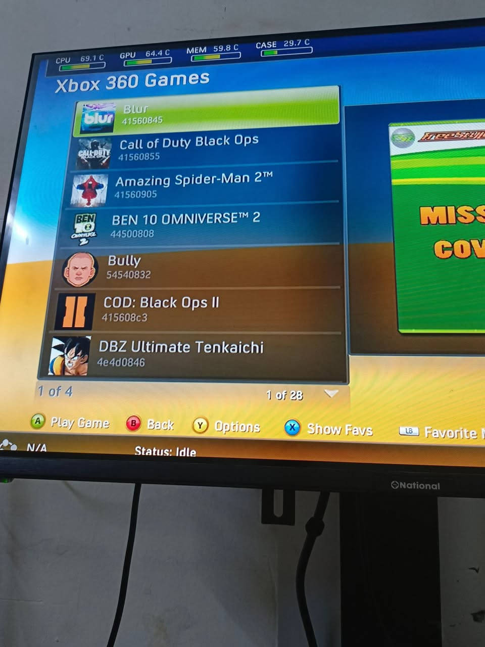 اكس بوكس سوبر سلم مهكر كامل ملحقات ويه ٦ يدات السعر 125


**إذا كنت صاحب هذا الإعلان وتريد حذفه لأي سبب، رجاءا أرسل رسالة إلى الدعم الفني**