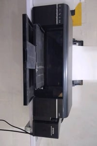 طابعة ابسون l805 محورة dtf للطباعة المفرغة على الملابس مع كافة ملحقاته...