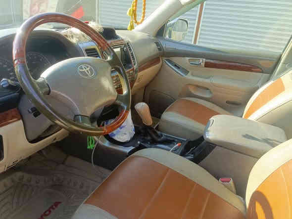 السلام عليكم
برادو موديل2008 كويتي اصلي 
 6اسلندر
كفاله عامه لاصبغ ولا بارد 
فول مواصفات فتحه سلايت رووف 
السياره جديده وجاهزه من كير ومحرك وحداديه وتبريد جاهزه 
رقم واسط تحويل بغداد 
السعر150بيه مجال 
مكان السياره بغداد
رقم الهاتف ***********
