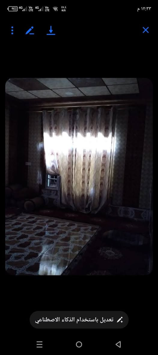 السلام عليكم
بيت للبيع الارض زراعي مساحه دونم 2غرف نوم ربعه 8ب5 هول 6ب4 مطبخ حار وبارد ومخزن داخل ومخزن خارج صحيات داخل وصحيات خارج موزع وصطي 7ب5 صطح شتايكر خطين مي خط مولد بير ماء شغال بيت مرتب سقوف جدار سيراميك كل البيت  عرب حسين الجريش .السعر ٨٥.


**إذا كنت صاحب هذا الإعلان وتريد حذفه لأي سبب، رجاءا أرسل رسالة إلى الدعم الفني**