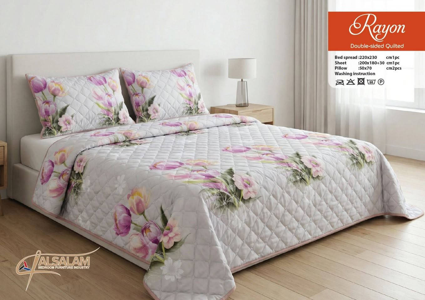 غطوة مقرنصة كنك سايز 4 قطع خامة قطنية 

قياس الغطوة 220×230 
جرجف قياس 30+200×180 
وجهين مخاد قياس 70×50 

🔴🔴السعر بلاش لبلاششش #20الف فقط 🔴🔴

موقعنه 📌 
حله شارع 80 كربلاء الفرع الي مقابل القبة الذهبيه مجاور المخبز رابع محل


**إذا كنت صاحب هذا الإعلان وتريد حذفه لأي سبب، رجاءا أرسل رسالة إلى الدعم الفني**