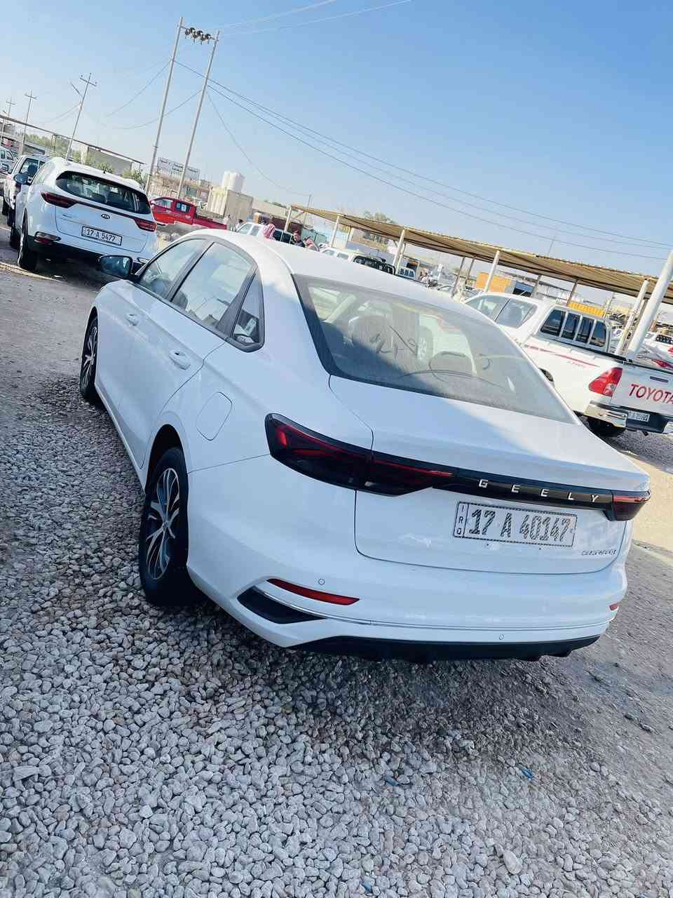 السلام عليكم سياره جيلي كراند مديل 23 السياره حره بسمي ماشي139 بيها جاملغ مبدل مال راكب  !  كير ومحرك كورلا محور السياره جاهزه اخذ وفحص فحص عام السعر  110 بيها مجال المكان السماوه شارع المعارض الاستفسار اتصل على رقم *********** وسلامتكم 💜
