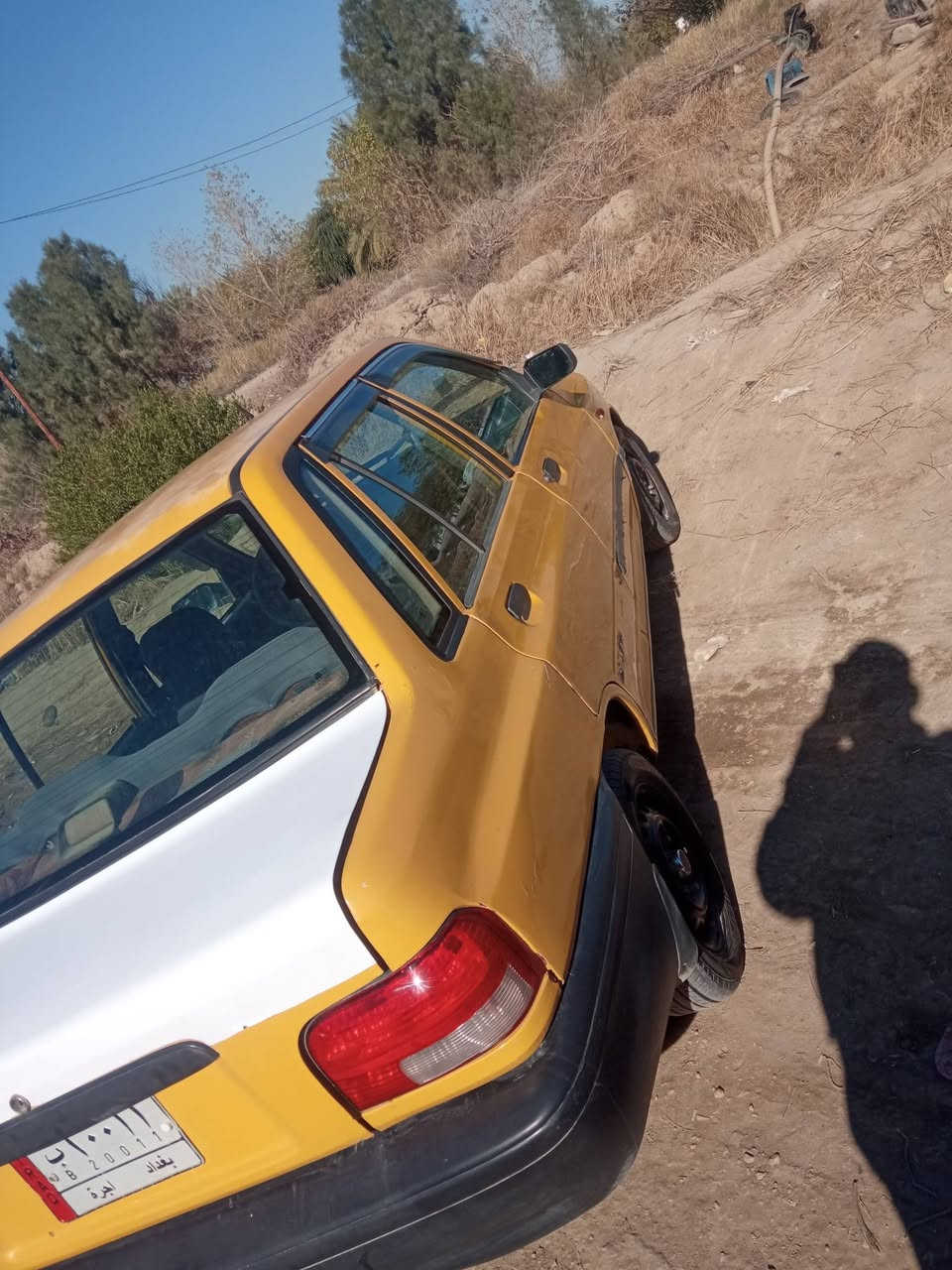 سلام عليكم اللبيع سايبه 2011 نضيفه تغم تاير محرك جديده صار اسبوع من شاده صدر جديد تحويل ثاني يوم  24 وبيه مجال قليل بابل محاويل ناحيه الامام قرب خط السريع الاستفسار ***********
