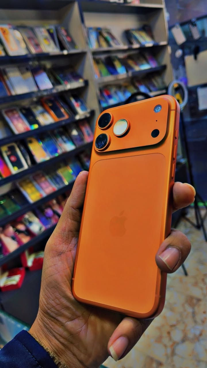 ايفون ١٧ برو ماكس esim
ذاكرة.   256
مشحون 5 مرات بس
بعده بضمان 
للتواصل***********
الموقع سوق رمادي بفرع اسواق الاخرس
