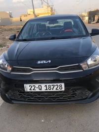كيا ريو 2023 للبيع نص فول هزة جديدة سنوية جديدة كابون بيها ضررها حافت ...