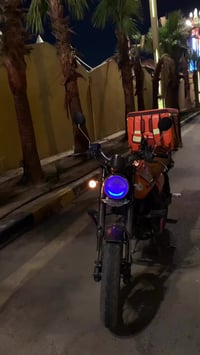 دراجه للبيع دايوان لايتي موديل ٢٢ دراجه كلش حلوه ونضيفه محرك كفاله وشو...