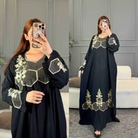 دشداشة نسائي • كشمير مراسي • فري سايز