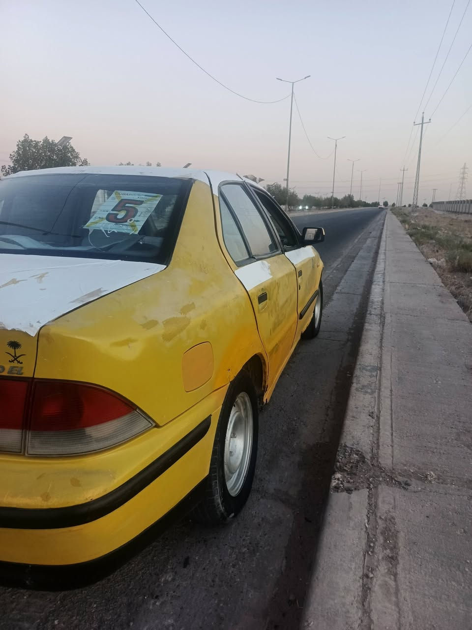 #سلام عليكم للبيع أو مراوس سمند 2009 
رقم كربلاء سنويه نافذه نهايت 2024 مصفره غرامات بس هية 90 الف عل مشتري سياره كير مكينه شواصي كفاله لا ضربه 
سعر 17 وبيه مجال العنوان النجف الكوفه 
*********** واتساب 
***********
