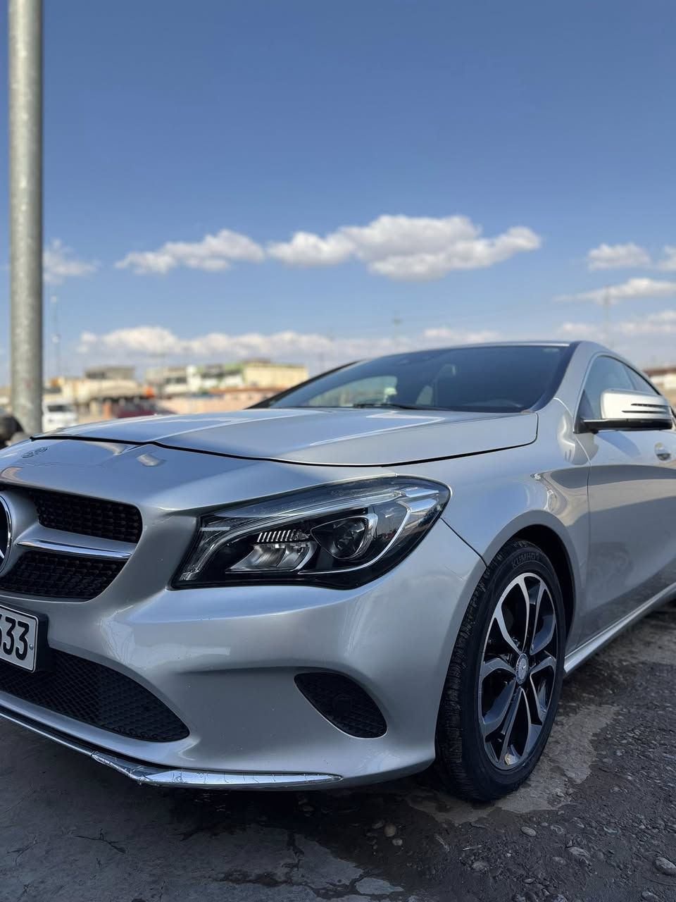 ‎السلام عليكم
موديل 2018
‎مارسيدس CLA180 
‎محرك 2000 تيربو
‎مواصفات السياره  
‎رادار امامي 
‎تحكم ستيرن جهتين 
‎كورس سرعه 
‎كشنات تدفئه 
””‎لد بالكشنات لون اصفر 
كهرباء ‎كشنات  
‎كشنات جلد 
‎تبريد قطعتين 
‎نضام نقاط العمياء بالمري 
‎اربع أبواب بصمه 
‎السياره فقط جاملغ خلفي رش بدون داخل 
***********
***********
