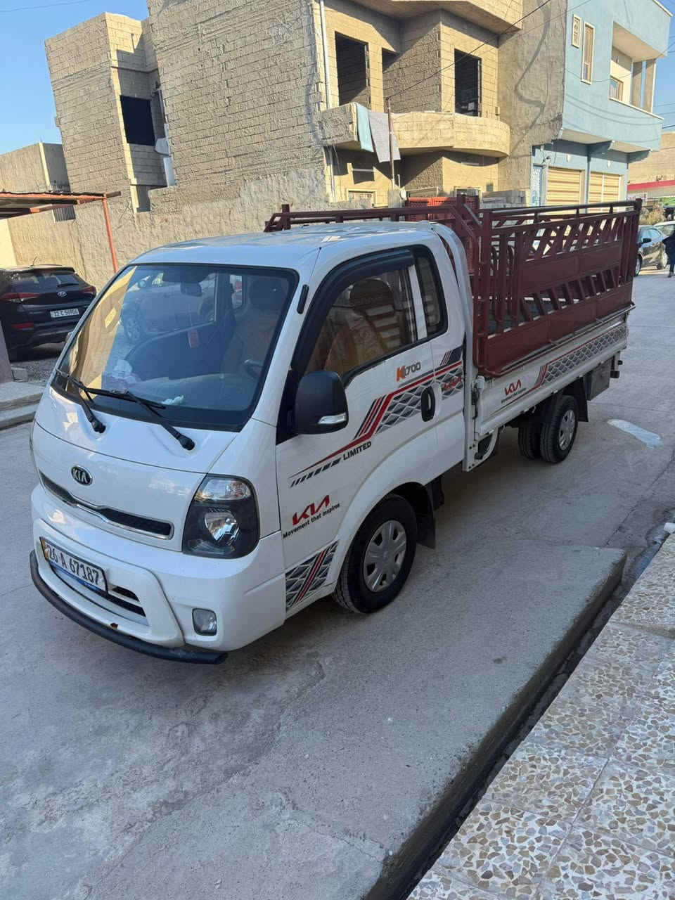 السلام عليكم ورحمة الله وبركاته
كيا حمل موديل 2019 رقم صلاح الدين بسمي حصه كاز طخم تايرات مكفوله من كل شي مكينه خير من الله العنوان الموصل
للتواصل ***********
