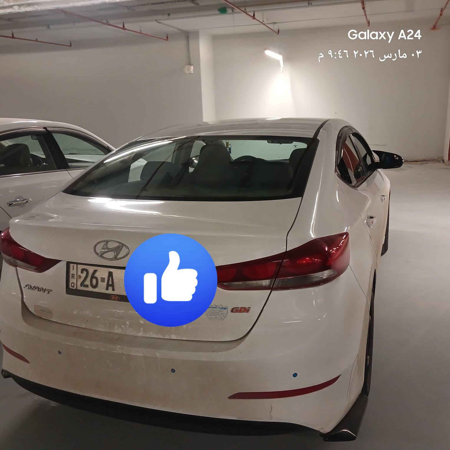 سلام عليكم هونداي افانتي مديل 2017 السيارة فول الة فتحة بصمة وارد خليجي بدون ضرر سنوية 2030السعر 125وبيهة مجال بسيط ***********
