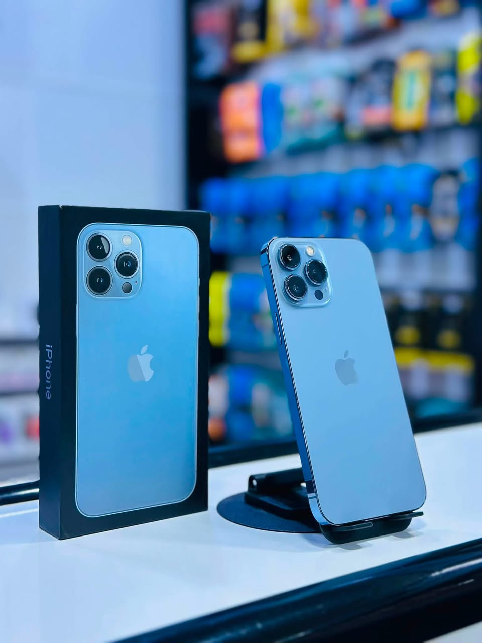السلام عليكم متوفر:
♠️آيفون 13 Pro Max ذاكرة 256 مستبدل فقط بطارية تفصيخ 99 الجهاز كلش نظيف السعر 675✔️.

☑️***********☑️

☑️مركز سفن فون للهواتف النقالة☑️
