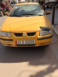 سمند موديل ٢٠١٢ ناطق  رقم بغداد بسمي مصفر هيه وغرامات سياره مصبوغه حزا...