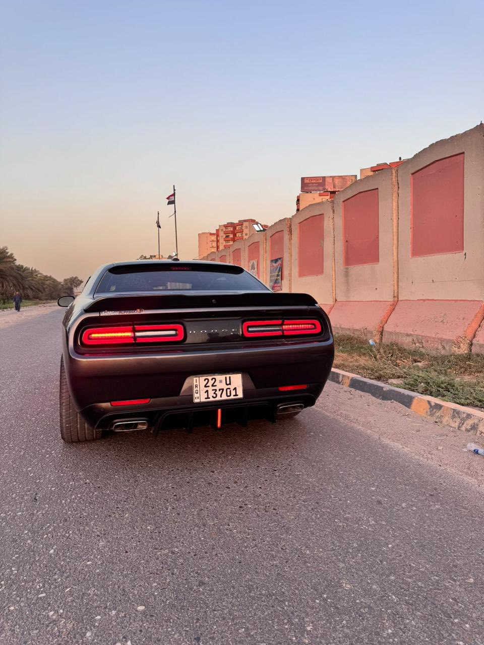 دوج جالنجر 2023 للبيع last call الاصدار الاخير SXT لون رمادي شذره بتغير ماشيه 43 الف محرك 6 سلندر 3.6cc السياره بيه صبغ بنيد بدون دواخل صور حادث بل منشور السياره بصمه تشغيل و ابواب دخول ذكي شاشه لمس ام الاعدادات الاصليه كامره خلفيه كشن السايق كهرباء تحكم ستيرن لد امامي لايت زنون ويل كب عنكبوت بيانو بلاك بكلايت لد تبريد منفصل شاشه و قطعتين تبريد امامي خلفي مكان السياره بغداد الجديده السعر 193  و هذا رقمي لليحب يتصل***********
