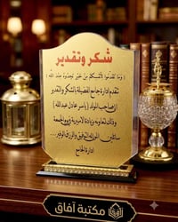 دروع تكريم • مكتبة آفاق • هيت