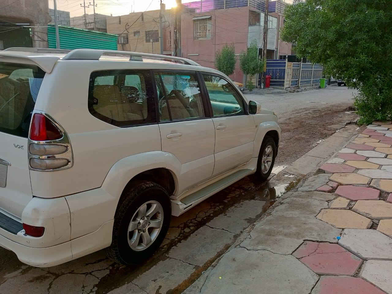 برادو موديل ٢٠٠٩
٦سلندر مواصفات لكزز

بدون صبغ ويوجد جراد في القماره

السعر ١٧٥.$وبيه مجال بسيط

العنوان بغداد /الكرخ *********** اني مكلف بالنشر صاحب رقم السياره موجود لاتصال عليه مشكورين
