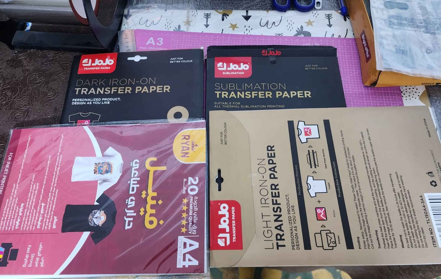 مشروع كامل للبيع مكبس حراري خمسة في واحد مع طابعة ايبسون L8050 حرارية .

الأجهزة مستعملة نظيفة وغير متعوبة وعلى الفحص مع محلقات بنود ورق حراري للملابس الغامقة والفاتحة  واكواب حرارية.

 السعر 600000 ستماىة الف دينار وللاستفسار الاتصال على الرقم *********** متوفر واتساب
