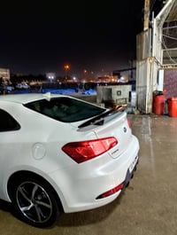 كيا فورتي 2014 كوبيه تك باب رقم بغداد دولي هزه وسنويه وارقام جدد باسمي...