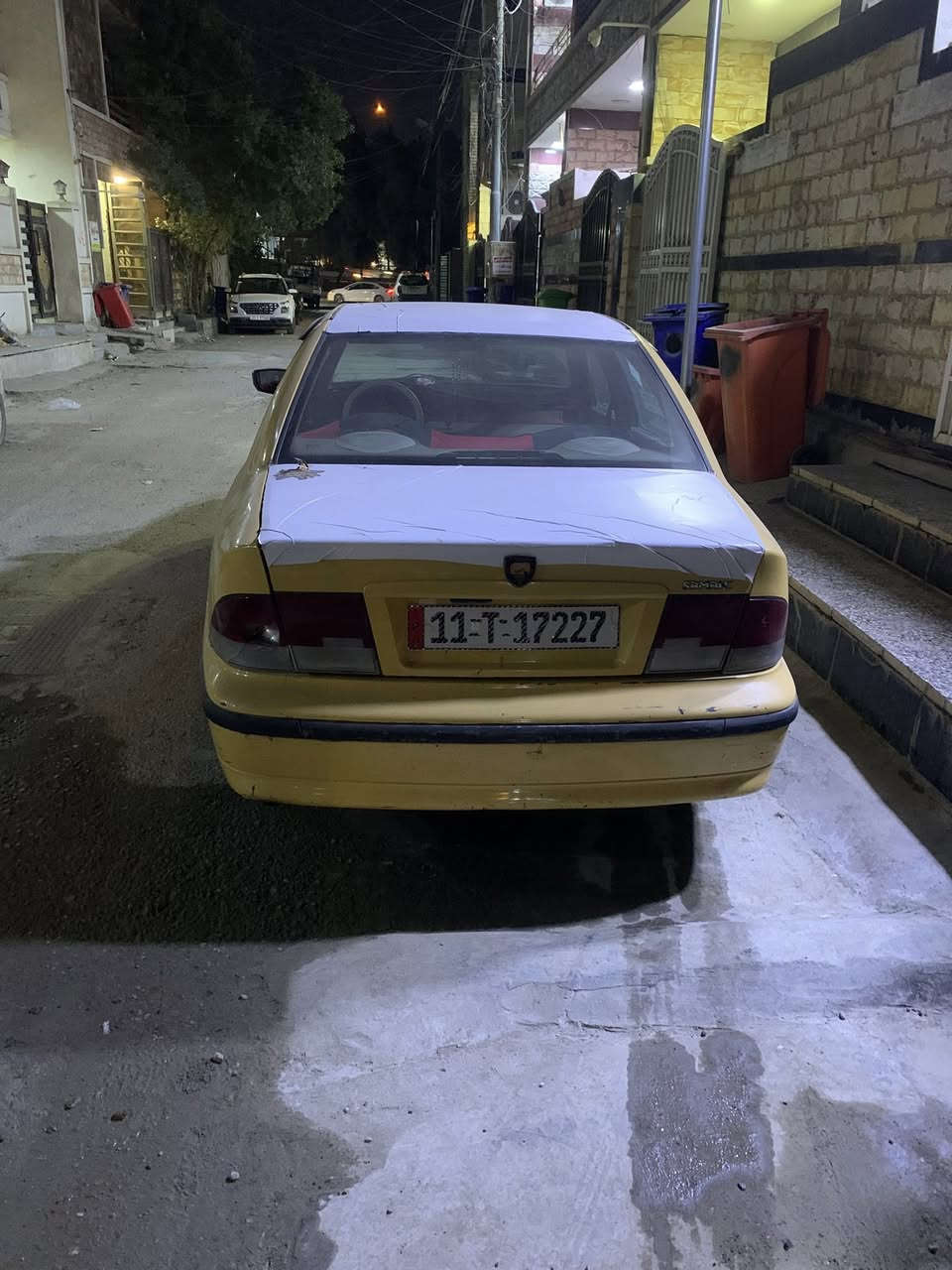 سلام عليكم سمند ناطقه لبيع او مراوس موديل 11 كير ومحرك مكفولات سنويه 26 شهر 9 تنتهي
وسياره بسمي عارضه 28 
رقمي ***********
عنوانه بغداد دوره
