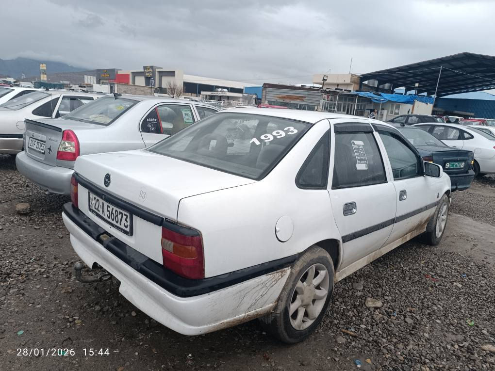 بەناوی خوای گەورە ئۆپڵ فیکتڕا مۆدیل 1993مەکینە 20 سڵايت دوو پارچە بۆیاخ بەس ماشاڵای دەوێ هەموو گیانی بەشەرت سەنەوی ساڵێکە بەسەرچووە   *********** دخان, السليمانية
