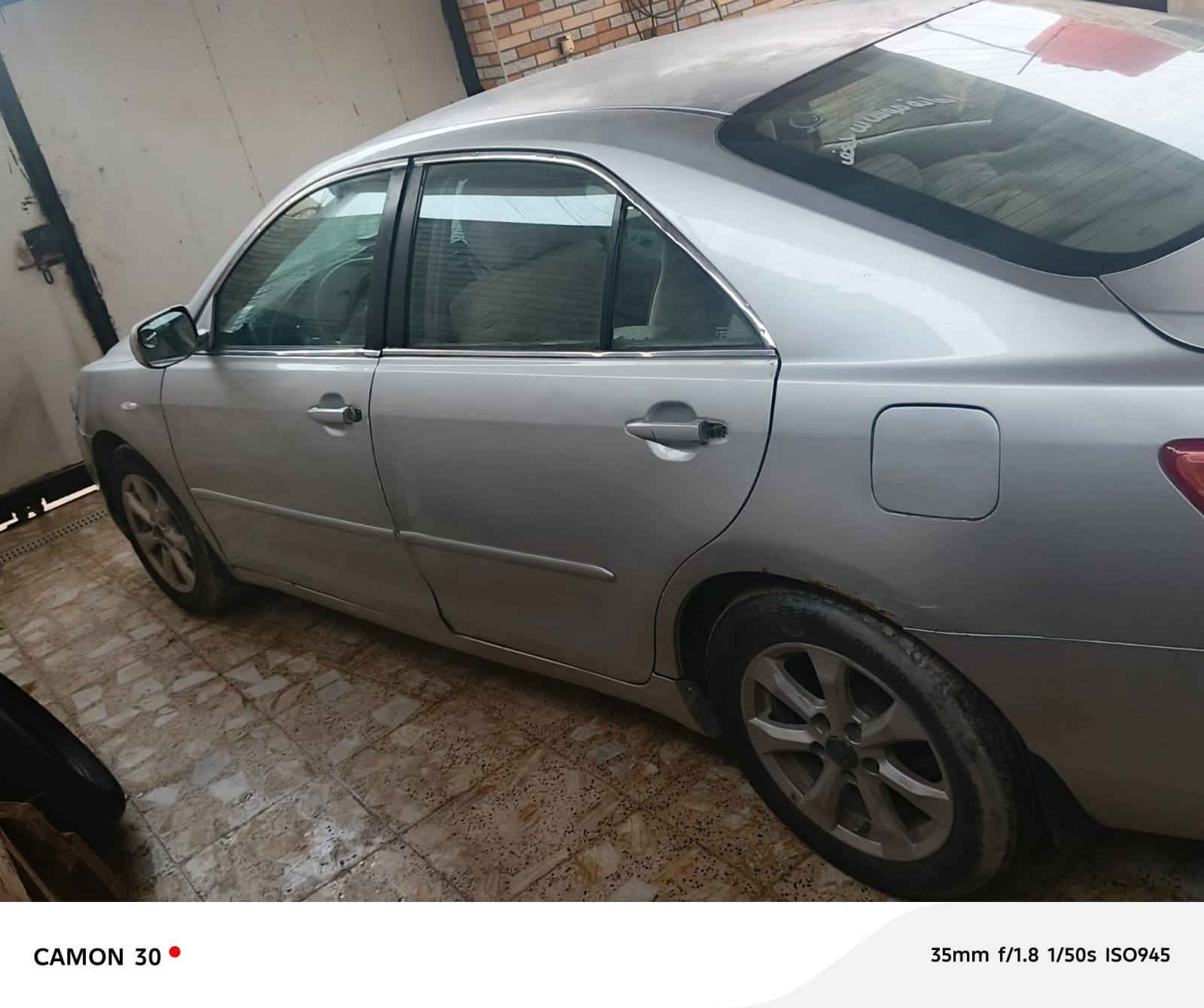 السلام عليكم 

كامري 2007 رصاصي فضي وارد خليجي 2400 

رقم بصرة مشروع وطني سنوية لل ( 2028/11/22 )

راعيها يريد تحويل 

مكينة وكير وتبريد كفالة ، حدادة 80%

السيارة مصبوغة عام عدا القمارة ( بدون صبغ ) وبيها جراد 

بيها ضربة بالباب الايمن الخلفي ومبدل بدون دواخل 

مكفولة من الاصوليات (الكص+نقل جثة+العيب الشرعي ) 
مكفولة من الدواخل ( شواصي + لغود + تكم + حوض )

الرقم : *********** / واتساب فقط
المكان : البصرة - ابي الخصيب 

السعر 80 وبيها مجال للشراي
