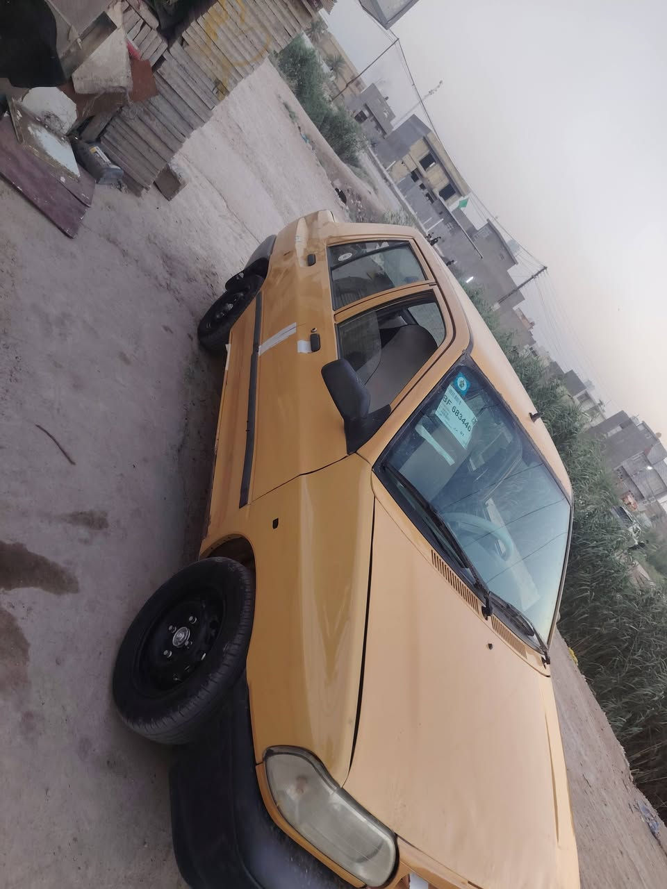 سلام عليكم سايبا مديل 2017 مصفره هيه وقرامات بسمي تحويل ثاني يوم  مكينه كير مكفولات صواطي نضيفه اسعر 35 وبيه مجال مكاني بغداد رقم ***********
