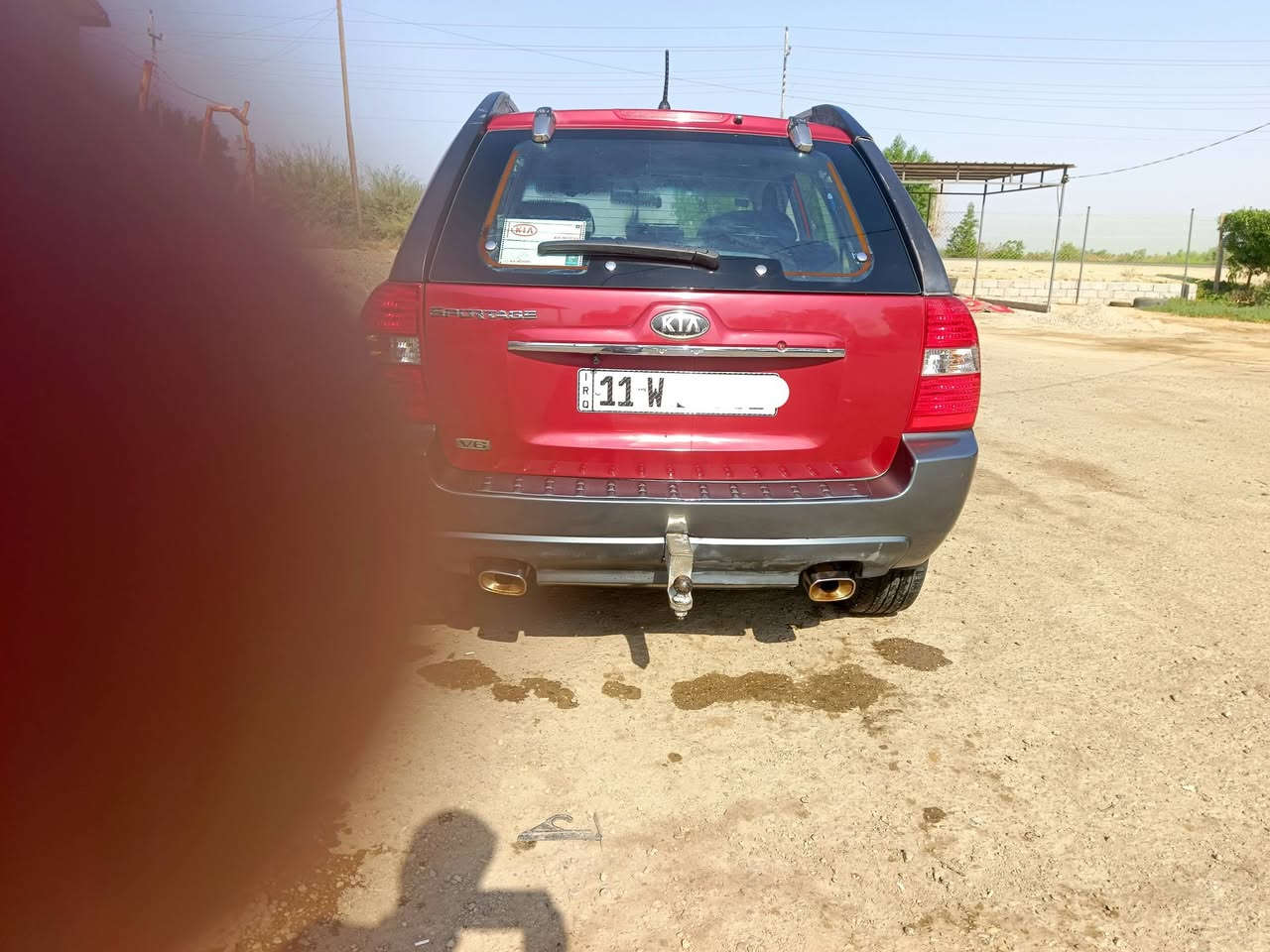 السلام عليكم كيا اسبورتج موديل 7 مكينه 2700 رقم بغداد الدولي بسمي مصبوغه جماليه السياره جاهزة من كل جانب 
الإتصال ***********
