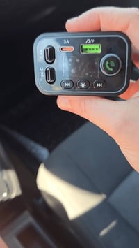 شاحن سيارة • بلوتوث V5.3 • فم ترانسمتر