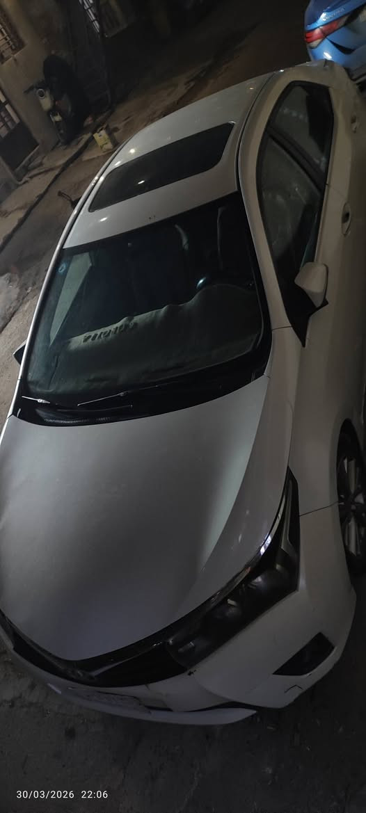 كورولا 2015 وارد خليجي GLi – فول مواصفات للبيع
سيارة نظيفة جداً ومعتنى بيها استخدام شخصي، جاهزة وما تحتاج أي صرف
 المواصفات
رقم بغداد 
محرك 2000 قوي واقتصادي
فتح وقفل ذكي
تشغيل بصمة (ستارت)
مرايات شفط كهرباء
مثبت سرعة
تكييف بارد جداً
داخلية نظيفة ومحافظة
محرك  بحالة ممتازة
 الشكل المرغوب 2015
 السعر: 130 ورقة قابل للتفاوض البسيط للجادين
 السيارة جاهزة للفحص بأي مكان 
 للتواصل:اتصال: *********** او واتساب
