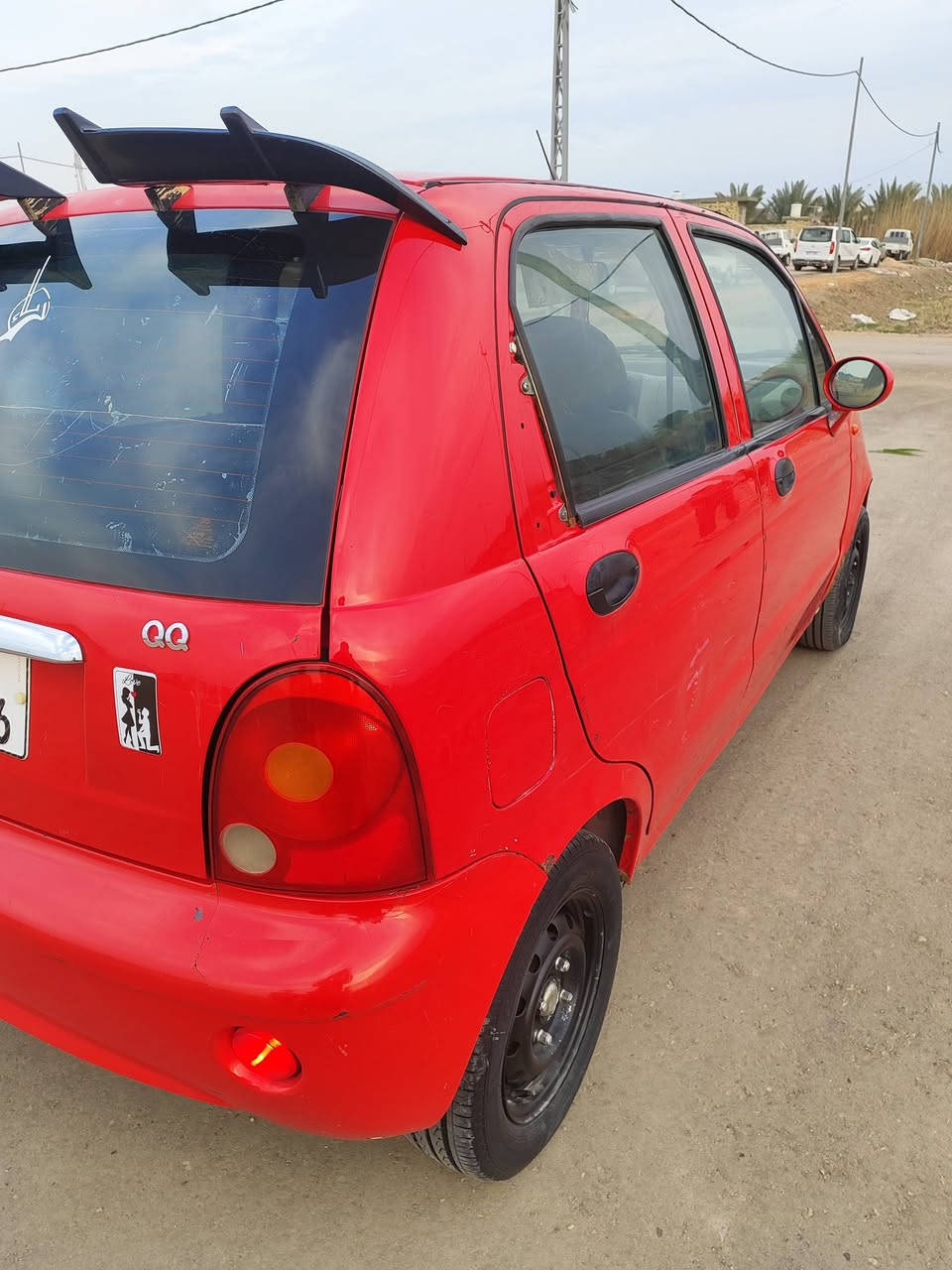 QQ 2012
رقم كربلاء انكليزي مشروع وطني مجدده لغاية 2031

كير عادي محرك 4 سلندر مكفولات 
ماشيه 84 الف حقيقي 
تبريد ثلج تدفئه شغاله مكفوله ضربه و تبديل وصبغ 
*********** عنوان بابل
