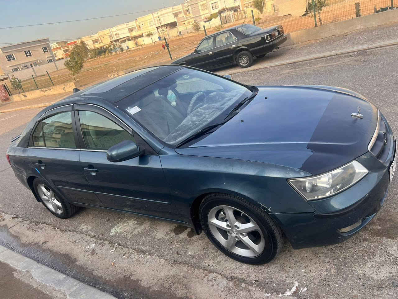 سلام عليكم سوناتا للبيع موديل 2006 مكينه 6سلندر سياره مصبوغه عام اثر جراد حادثهه باب عكس السايق مكفوله كهربايات تبريد ثلج سعر 80 وبيهه مجال ***********

