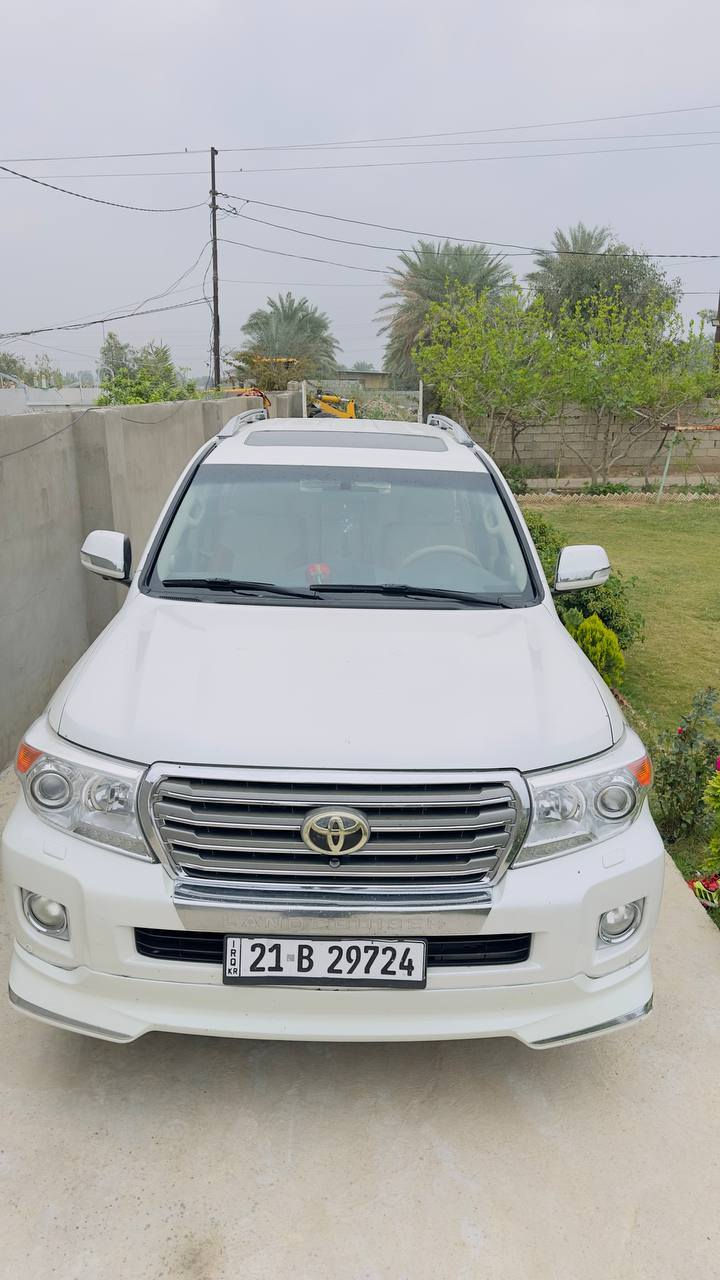 تويوتا لاندكروز 2013 VXR
محرك 8 سلندر 5700
ماشية:140 الف حقيقي
 فول مواصفات لكزس
 رقم سليمانية تحويل ثاني يوم 
السعر:395
الهاتف:***********
اتصل وتدلل
مكان محافظة ديالى
