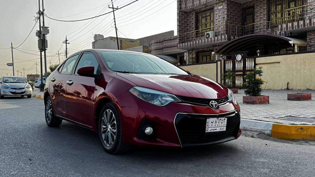 السلام عليكم كورلا موديل 2016 وارد امريكي محرك 1800 اللون احمر غير محدد ضرر جاملغ وبنيد مع صبغ باب خلفي داخل العراق رقم ذي قار مشروع وطني سنوية 2028 السيارة جاهزة للاخير شاشة كامرا خلفية تحكمات ستيرن السعر 105 قفل للاستفسار على هذا الرقم (***********) المكان واسط.
