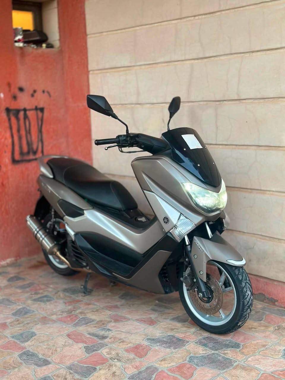 دراجه Nmax 2019 وكاله نازله يوم1 شهر5 صارلهه شهرين اجه بيهه اكزوز رياضي بلادي + بيهه خرز رياضي شرط شلعه ومعدل دراجه بحالة الوكاله مكاني كربلاء حي العباس للستفسار ***********
