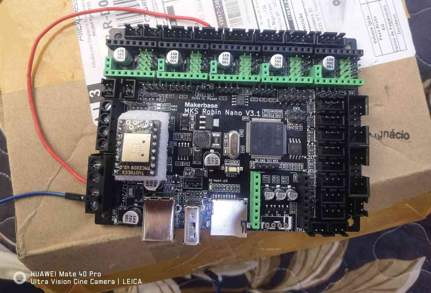 طابعه 3D k9 مشتغله ٤ نماذج فقط
مكينه cnc 3018 pro مشتغله اقل من ٥ نماذج 
مع بورد تطويري MKS Robin Nano v3.1 خاص بطابعات احترافيه جديد غير مستخدم
مع 5 درايفرات احترافيه TMC 2209 V2.0 جدد غير مستعملات
مع محول  12v 2A

نقص مكينه cnc فقط ماسك بريمه سعره ١٢ الف

معلومه مشتري فقط الدرايفرات الواحد على ١٠ الاف

البورد مشتريه ب ٦٠ الف

لان ابيع كلشي معروض بسعر مكينه cnc فقط 275 الف

مع شرط كلشي شغال ونضافته لاتقل عن ٩٠ ٪


**إذا كنت صاحب هذا الإعلان وتريد حذفه لأي سبب، رجاءا أرسل رسالة إلى الدعم الفني**