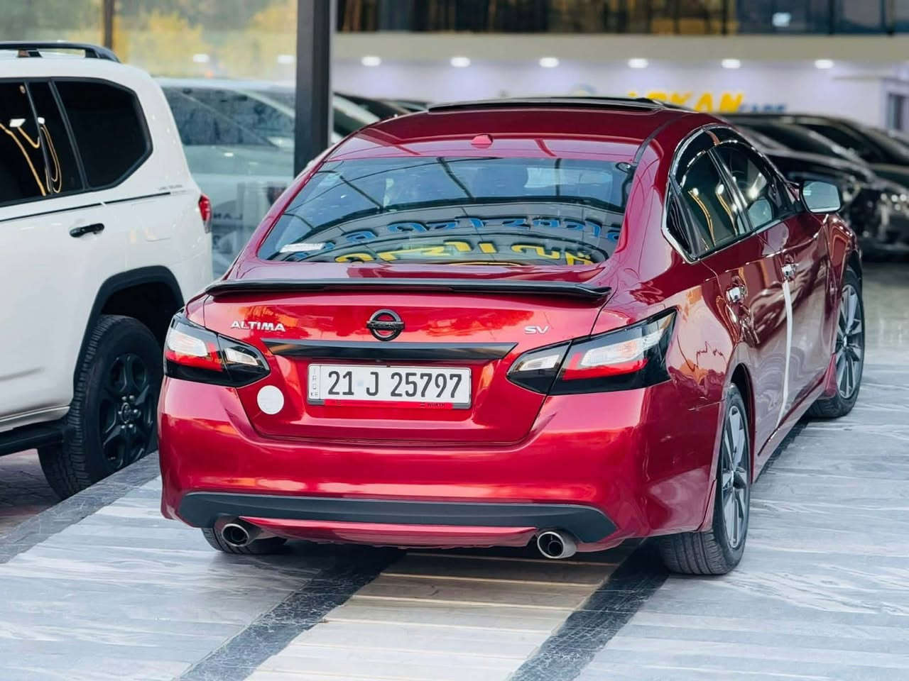 السلام عليكم
للبيع نيسان التيما 2017 SV  بلاص وارد امريكي
كير محرك كهربائيات حداديه امامي خلفي كلهن بشرط
——————————————&
المواصفات 
-بصمه
-تشغيل بعد
-فتحه
-شاشه
-رادار جانبي
-كروز مثبت سرعه
-حساس اطارات
-مانع انزلاق
-مقاعد كهرباء ⚡️ 
-تبريد خلفي قطعتين
-بصمه ابواب
-مري كهربائيه 
-اشاير بلمري
-كامرا خلفيه
-مقاعد امامي هيتر
-ستيرن هيت
—————————————&
اخوان حادث السياره نص جاملغ امامي ونص جاملغ خلفي باب تبديل بلاد بدون ايرباك السونر مرفق مع الصور
العنوان ديالى خانقين
للاستفسار ***********
***********
