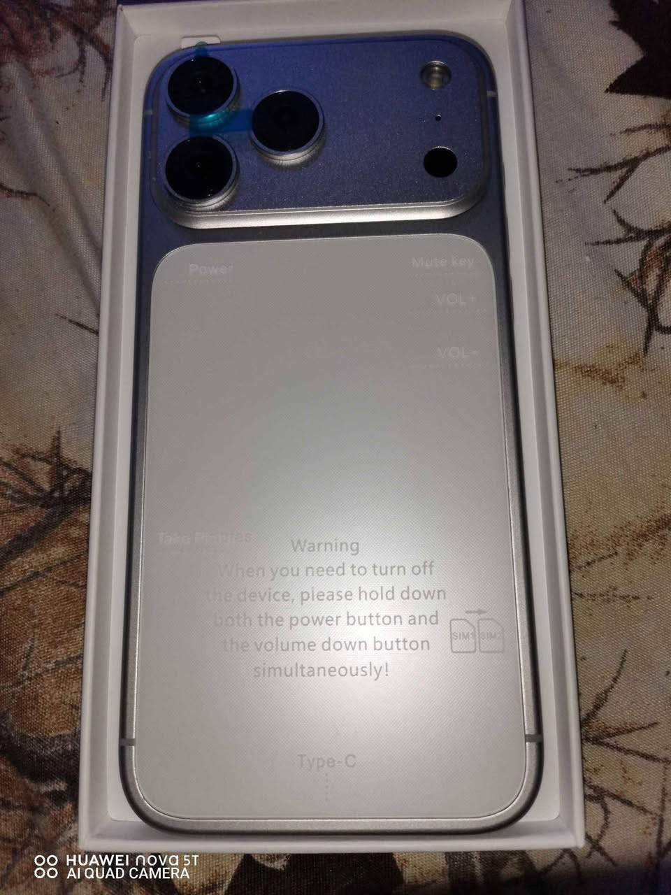 موبايل🍎 كوبي جديد 
مواصفات مذكورة بالصور من ذاكرة وهالسوالف
الجهاز مال ( تفييك )
طبعا هو شغال ك انترنيت ويوتيوب للاطفال
او مواقع تواصل وحتى يتحمل شريحتين اتصال
سعر الجهاز 100 الف😁 الفلوجة, الأنبار


**إذا كنت صاحب هذا الإعلان وتريد حذفه لأي سبب، رجاءا أرسل رسالة إلى الدعم الفني**