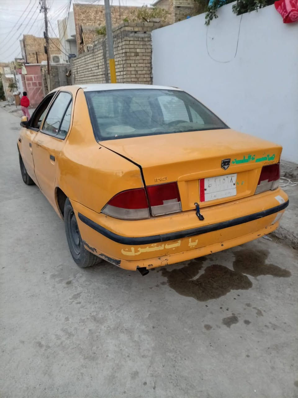 سمند البيع موديل 2010 بي ضربه بل جنطه سعر 18بيه مجال *********** رقمه بغداد العنوان  بغداد
