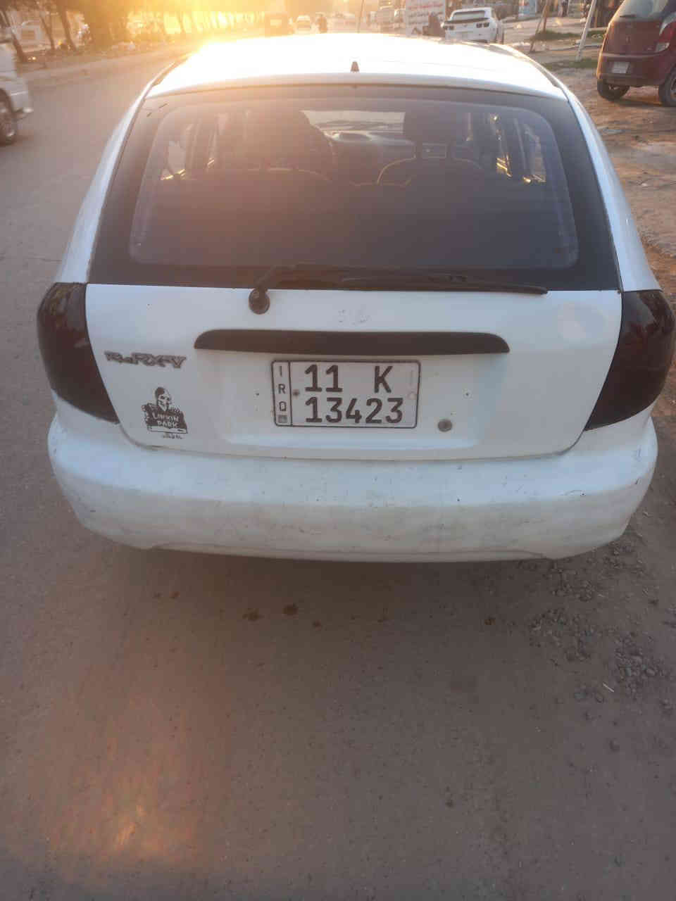 السلام عليكم ريو موديل ٢٠٠٠خليجي للبيع  سعر ٣٣$ تبريد شغال كير محرك جيد صدر امامي خلفي جيد تايرات اماميه جدد خلفي نص عمر مصبوغه عام رقم بغداد انكليزي بسمي سنويه لل٣٠مكانها بغداد/البياع/شرطه الخامسه
واتساب ***********
