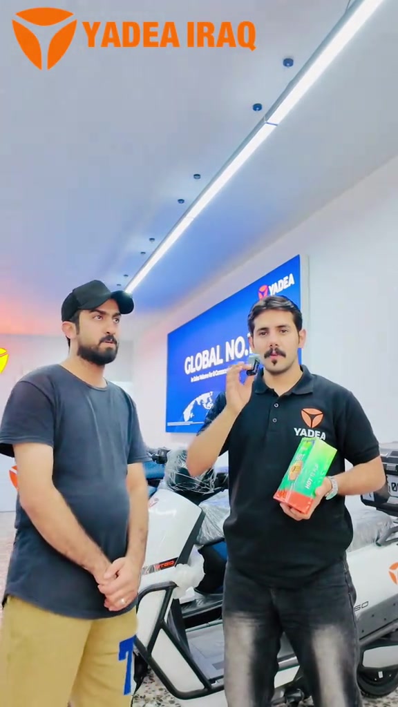 الفائز ويانه اليوم الاستاذ ابو الفضل ألف مبروك 😍  انتظروا المسابقات الجديده والهدايا المميزه قريبا ًمن الشركة الاولى عالمياً Yadea  جودة أمان وضمان 🥇 شركة YADEA الأولى عالمياً لتسعة سنوات على التوالي ضمان معتمد على الملف و البطارية لمدة سنتين أو 20 ألف كم ضمان معتمد على العقل والكهربائيات لمدة سنة أو 10 ألف كم 📍بغداد - شارع فلسطين - مجاور سنتر الكندي 📍بغداد - الكراده داخل - مقابل مستشفى عبد المجيد 📞 7922 #ياديا_العراق #yadea_iraq #خليك_مع_الاوائل


**إذا كنت صاحب هذا الإعلان وتريد حذفه لأي سبب، رجاءا أرسل رسالة إلى الدعم الفني**