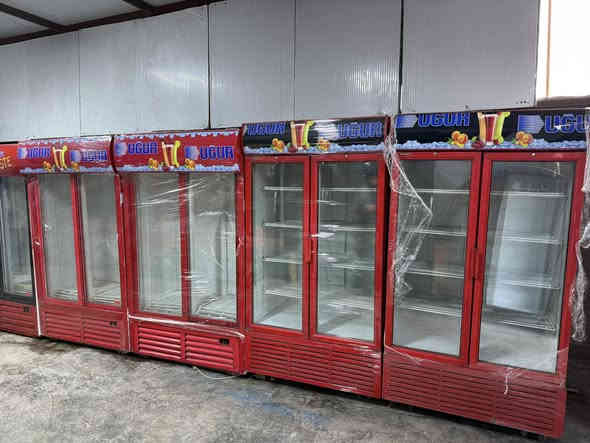 (معرض المدينة)برادات بابين سلايت ودفتري نوع UGURتركي الأصلي 🇹🇷نضافه فول تبريد ثلج مكفول ضمان ٣شهر لاستفسارات ***********او***********
