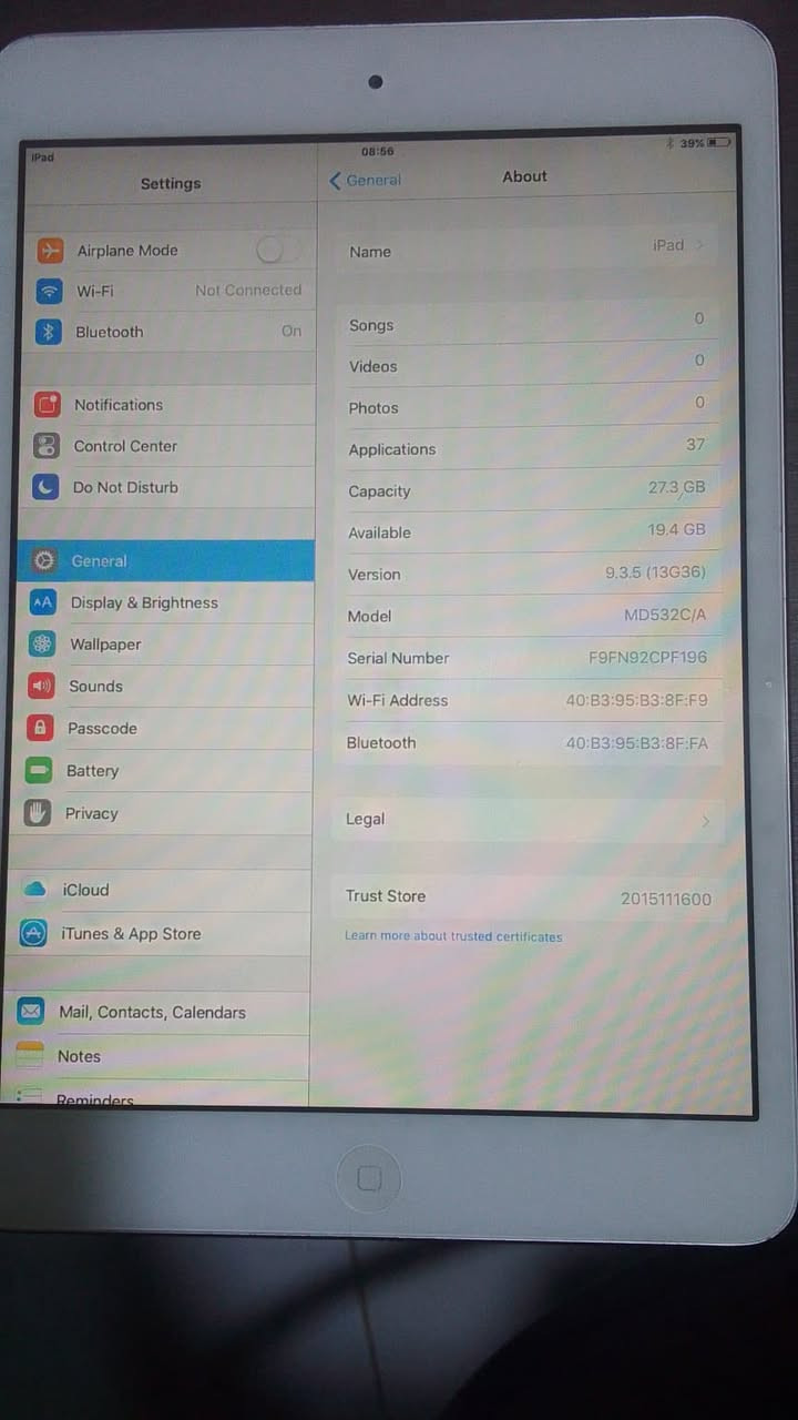 ⭕️ #جملةفقط 
ايباد اپل مستعمل امازون نظيف
شرط فحص شغال كلها
♦️ وياه كيبل شحن وكفر♦️

قطعة 35 الف
اقل كمية 43 قطعه
تطلع 🟢 مليون ونصف 🟢 واصل بغداد

اربيل :: وتساب ابو لاوند
***********
