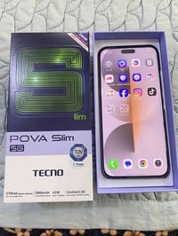 تكنو بوفا سليم 5G للبيع استخدام يوم واحد اللون اسود  السعر 275 الف الت...