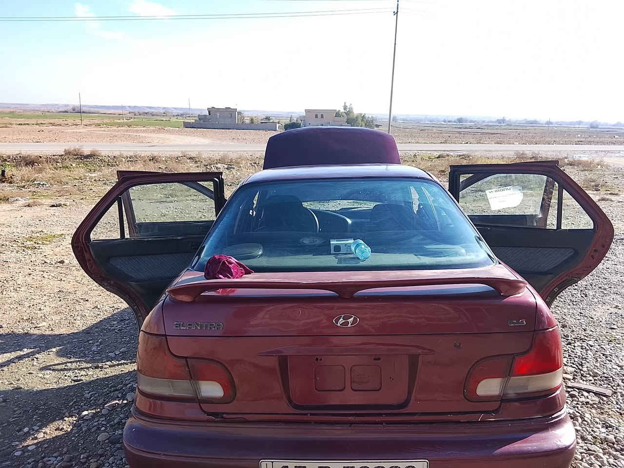 سياره هونداي النترا للبيع موديل 94 رقم الانبار مشروع وطني السنويه بسمي السعر 35 ورقه وبيهه مجال محرك نضيف كير اوتو نضيف  منضومه التبريد كامله تدفئه شغال المكان شميط الاتصال ***********
