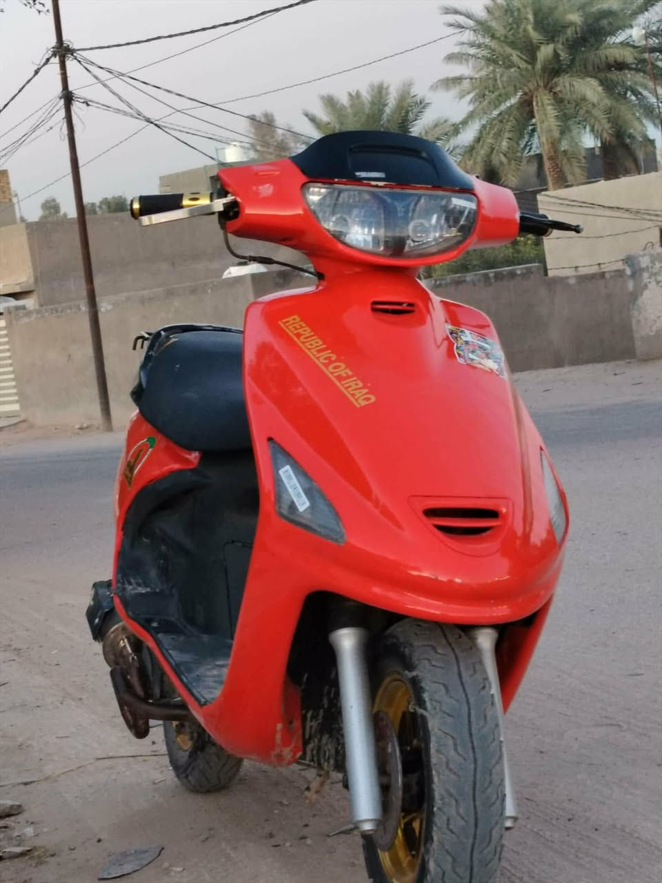 سلام عليكم فراشه للبيع.
دراجه جديده مامفتوحه بلاد علفحص
دراجه سلف هندر كله شغال

وياله مشيف ذهبي. 
جك صفح رياضي. 
صالنصه حلزون. 
يدات بريك رياضي. 
يدات بانزين رياضي. 
كرستال اشاير وبك. 
تخم تايرات جديد.
تلبيسه سويج ذهبي
دراجه خير من الله علفحص
مكاني نجف ابو صخير سعر 500وبيه مجال 
لتصال على رقم *********** 
ابو سجاد
