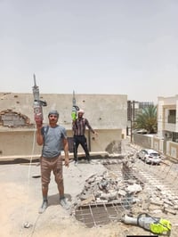 /  يوجد كادر عمل جاهز /  تصعيد مواد /  تنضيف بيوت /  تفليش /  تكشيط / ...