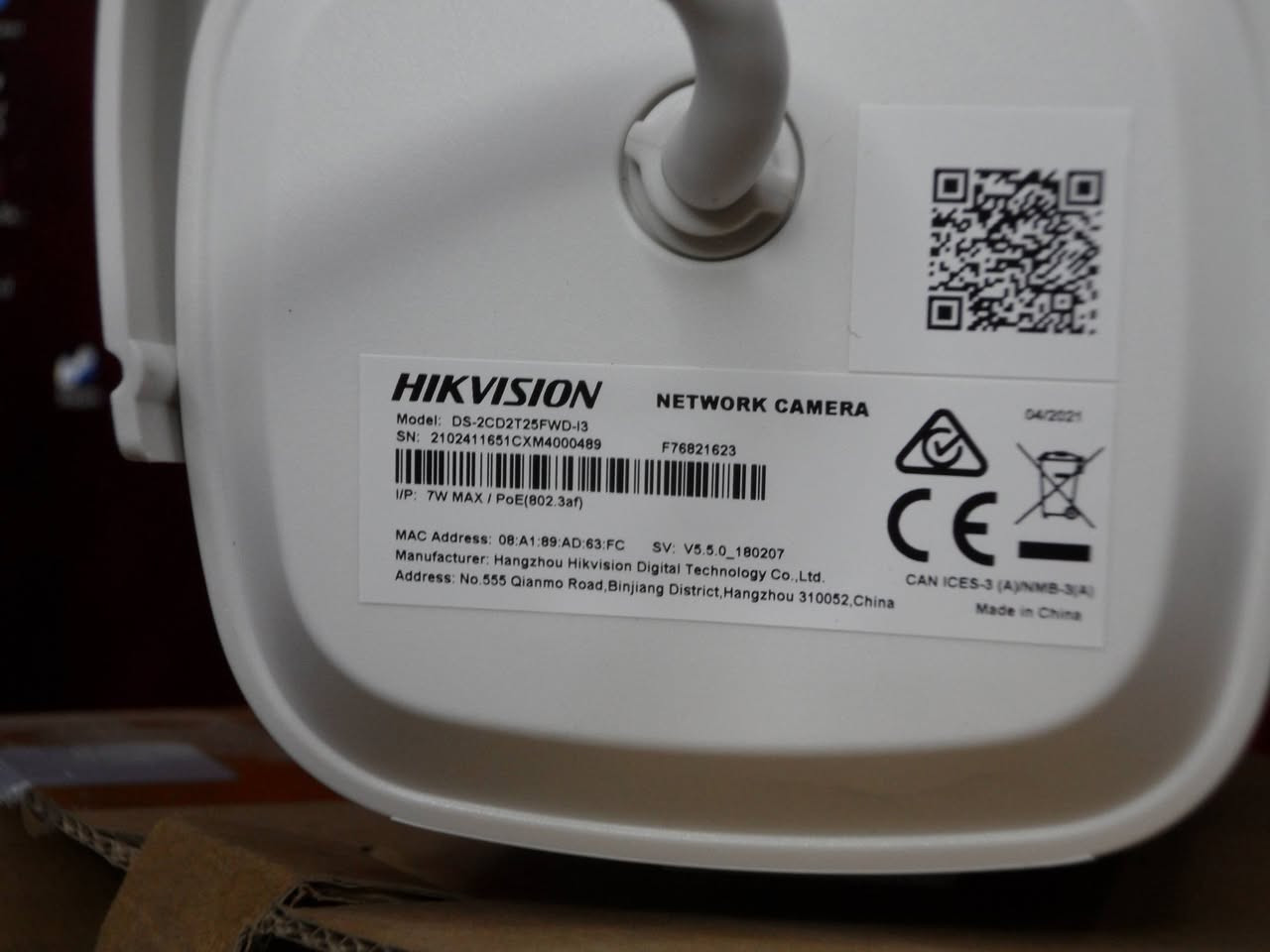 ✨📹 للبيع كاميرات مراقبة Hikvision الأصلية 📹✨
إذا تبحث عن الأمان، الجودة، والاعتمادية، فكاميرات Hikvision تعتبر من أفضل الخيارات في أنظمة المراقبة الاحترافية. توفر صورة واضحة بدقة Full HD مع رؤية ليلية قوية وأداء ثابت على مدار الساعة، سواء للاستخدام المنزلي أو التجاري.

🔹 الموديل: Hikvision DS-2CD2T25FWD-I3
✅ دقة تصوير Full HD 1080P
✅ رؤية ليلية قوية وواضحة
✅ مقاومة للماء والغبار IP67
✅ تدعم تقنية PoE لتسهيل التركيب
✅ مناسبة للمنازل، الشركات، المحلات، المستودعات، المدارس، والمشاريع.

🚚 نوفر خدمة التوصيل إلى جميع المحافظات.

📞 للاستفسار والطلب:
***********

🌟 جودة تثق بها... وأمان يستحق الاستثمار.
📩 راسلنا في أي وقت، ويسعدنا خدمتكم. 🤝
